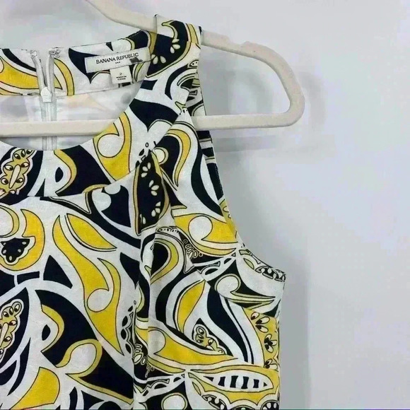 Banana Republic Paisley Shift Dress With Pockets - Picture 7 of 13